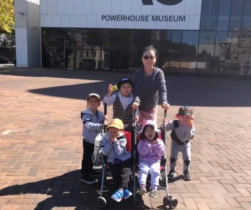 Ms Ru taking the kids to Powerhouse Museum