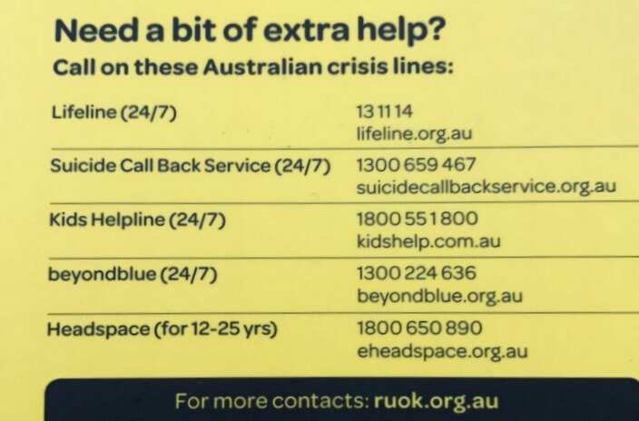 Helplines for people facing mental health difficulties