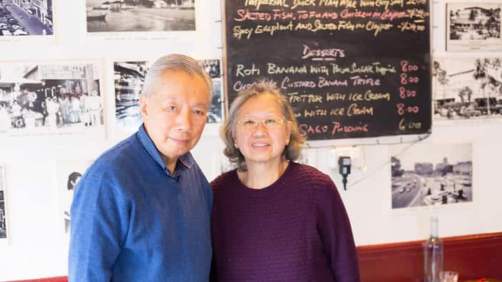 Alan and Carol Han opened The Old Raffles Place as a retirement project. (Audrey Bourget)