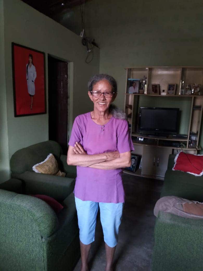 Adam Benz mother Raimunda Rufino dos Santos