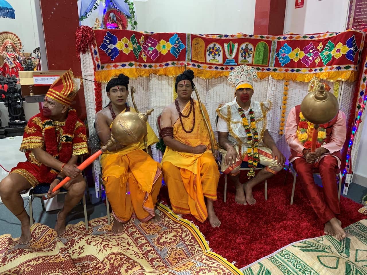 Artists from the Fiji-Indian community have been playing various characters of the Ramayana 