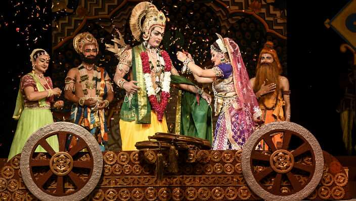 Ramlila Performances During Dussehra