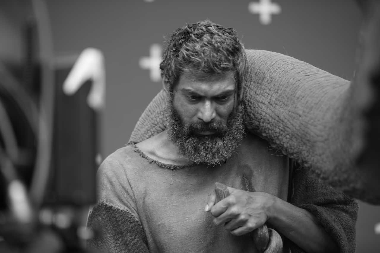 Rana Daggubati during the shoot of Haathi Mere Saathi 