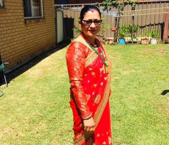 Ranamaya Gautam at her Sydney home.
