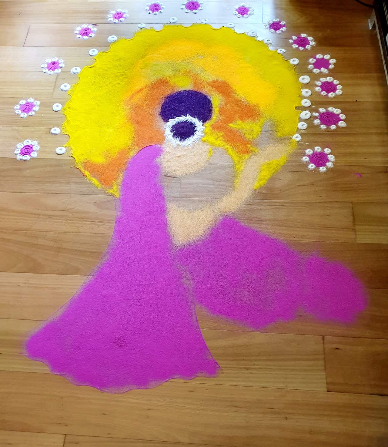 Rangoli by Manju Singh