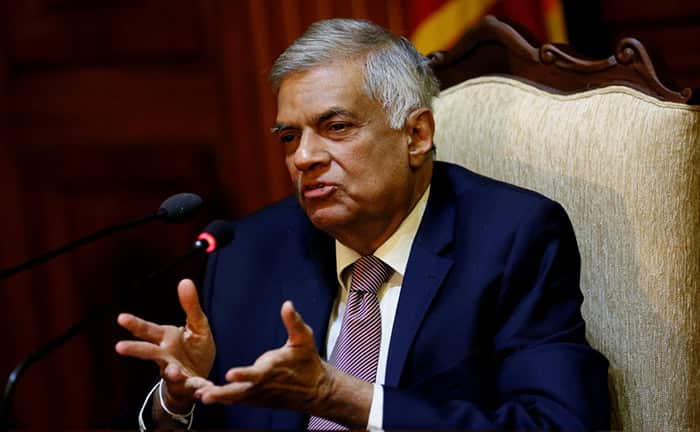 Ranil was sworn in as 8th Executive President