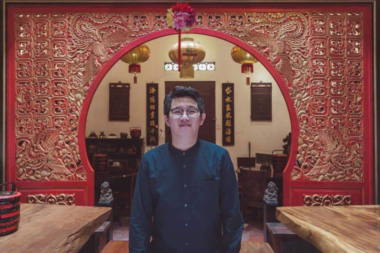 Ravando Lie, PhD candidate in history at Melbourne University visiting the Museum “Benteng Heritage” in Tangerang, 2017.  