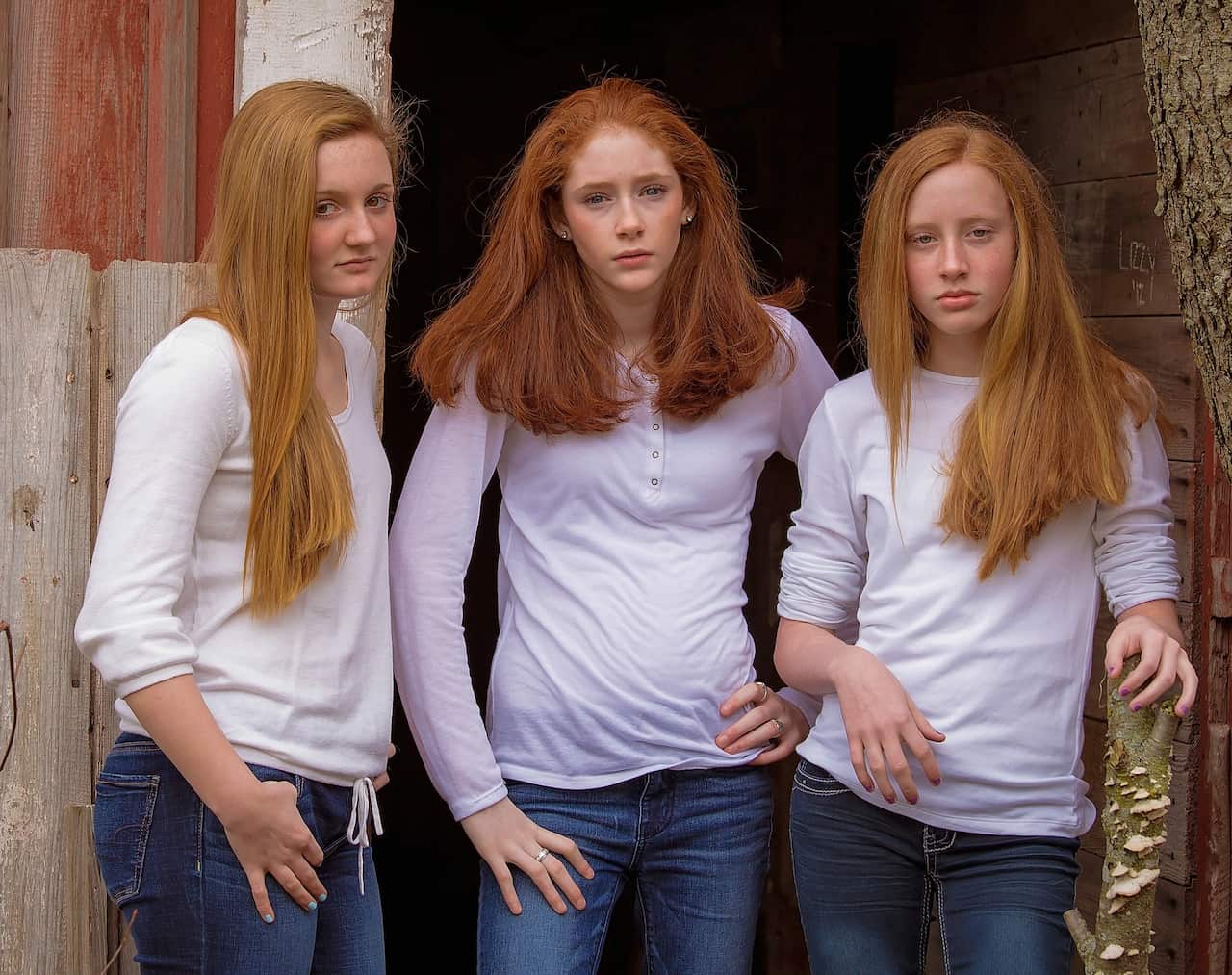 ginger hair