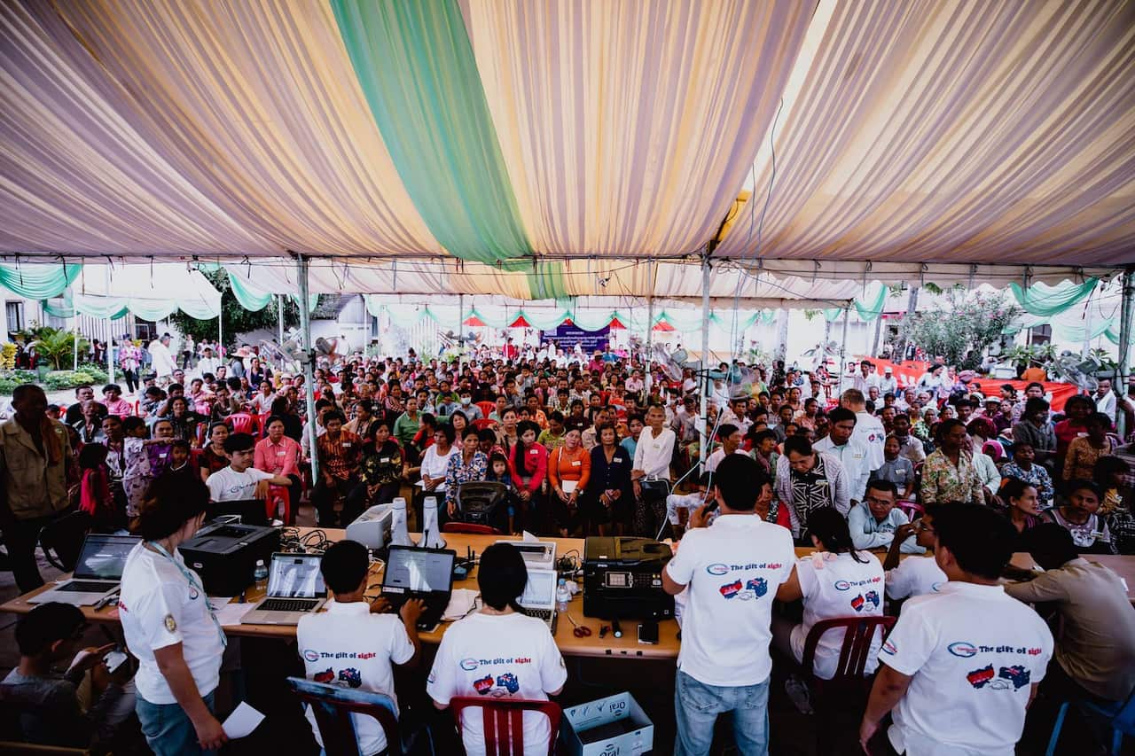 Cambodia Vision team 2018