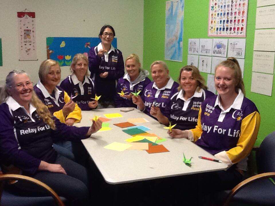 Relay for Life at Takara Japanese Cultural Language Centre 