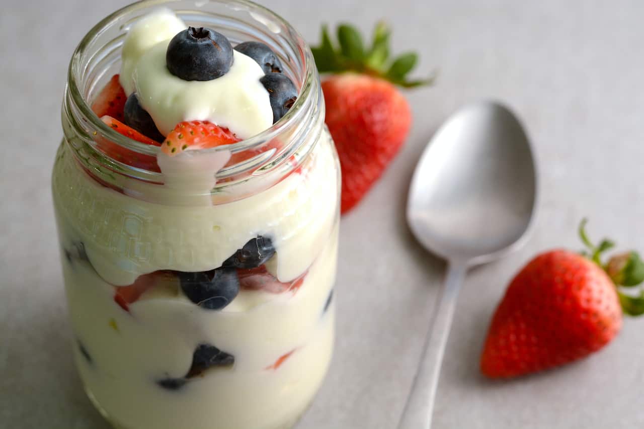 Yogurt is a good source of probiotics, which can have a positive effect on the immune system.