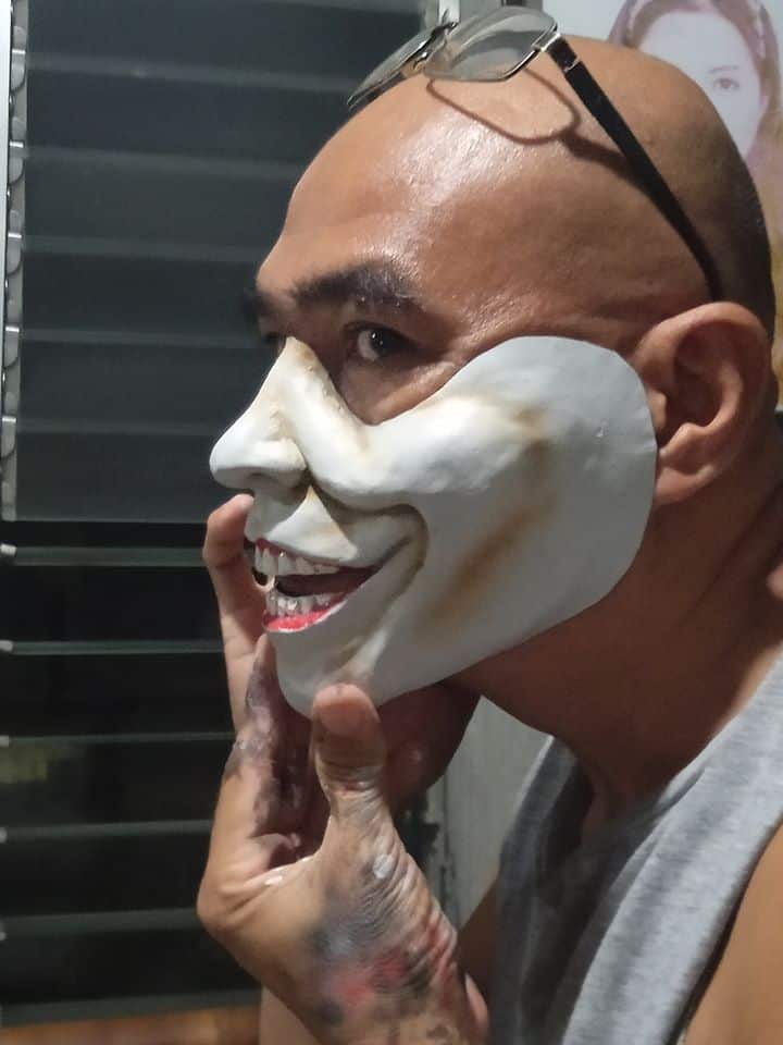 rene abelardo, scary masks, joker mask, 3d masks