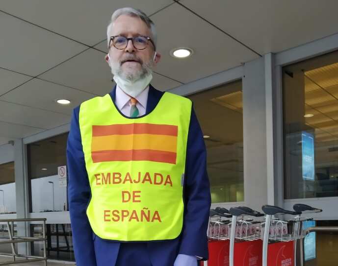 Cónsul General de España en Sídney, Juan Manuel Molina.