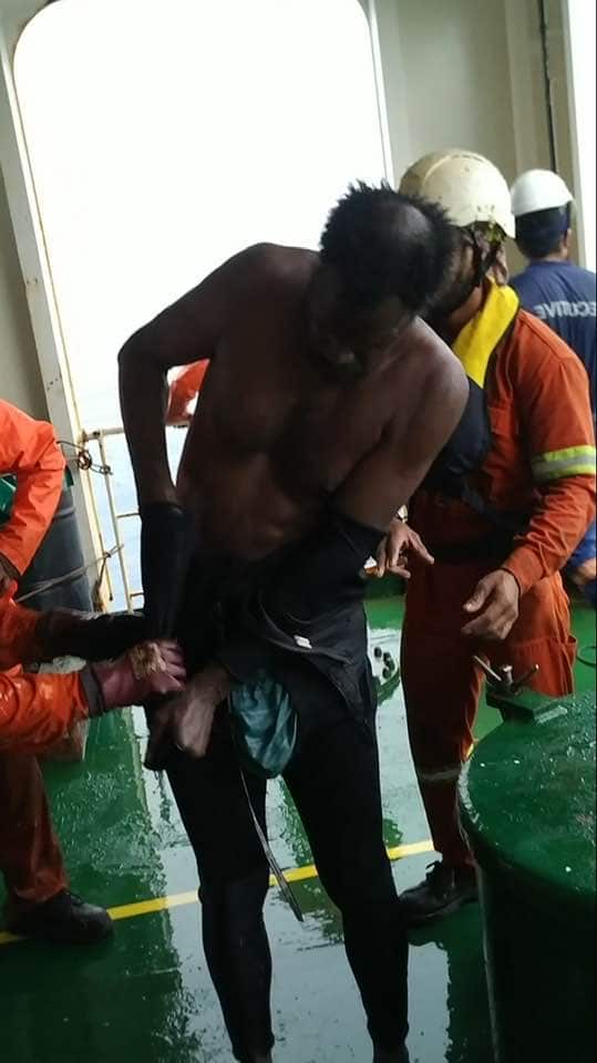 One of the survivors