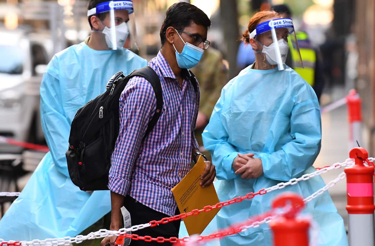 Australia could open its international borders  once 80 per cent of the eligible population is vaccinated.