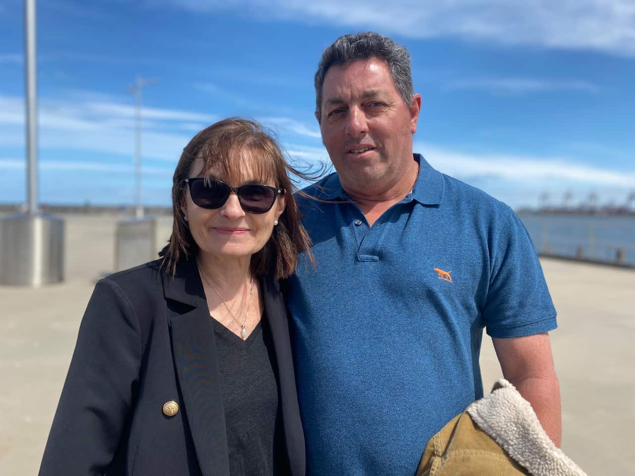 Eleni Elpidopoulos and husband David