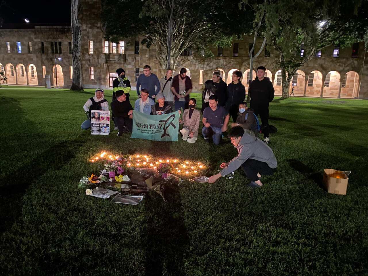 「六四事件」33 周年布里斯本集會。