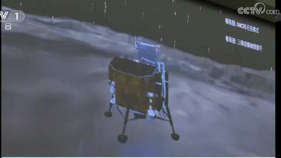China rover lands on dark side of the moon: state TV