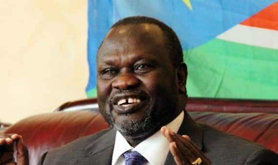 South Sudanese first Vice President Dr Riek Machar 