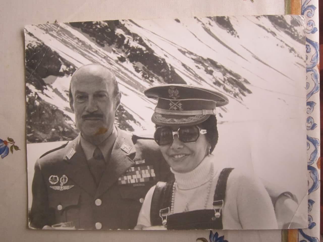 Adriana Rivas during her time working for DINA.