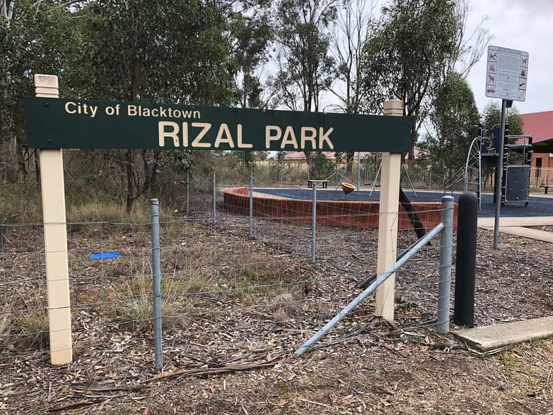 Rizal Park in Blacktown