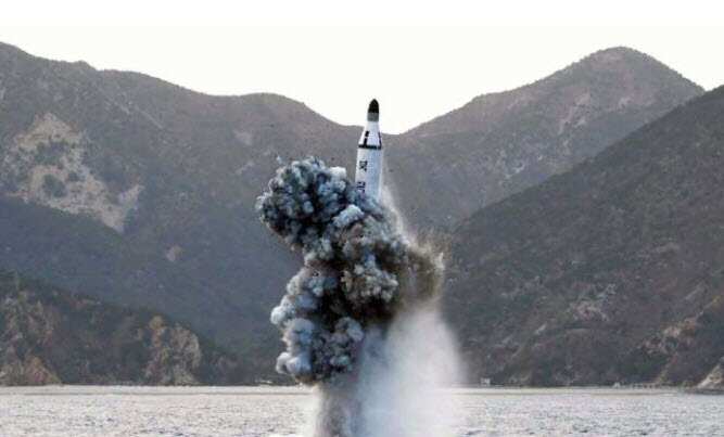 North Korea rocket test
