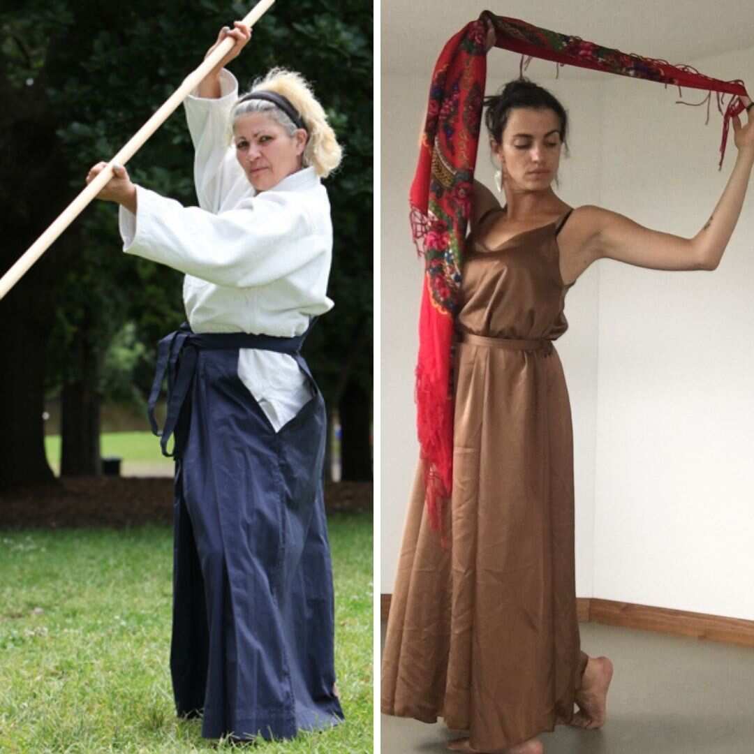 Anita Carcour e Rosa Voto