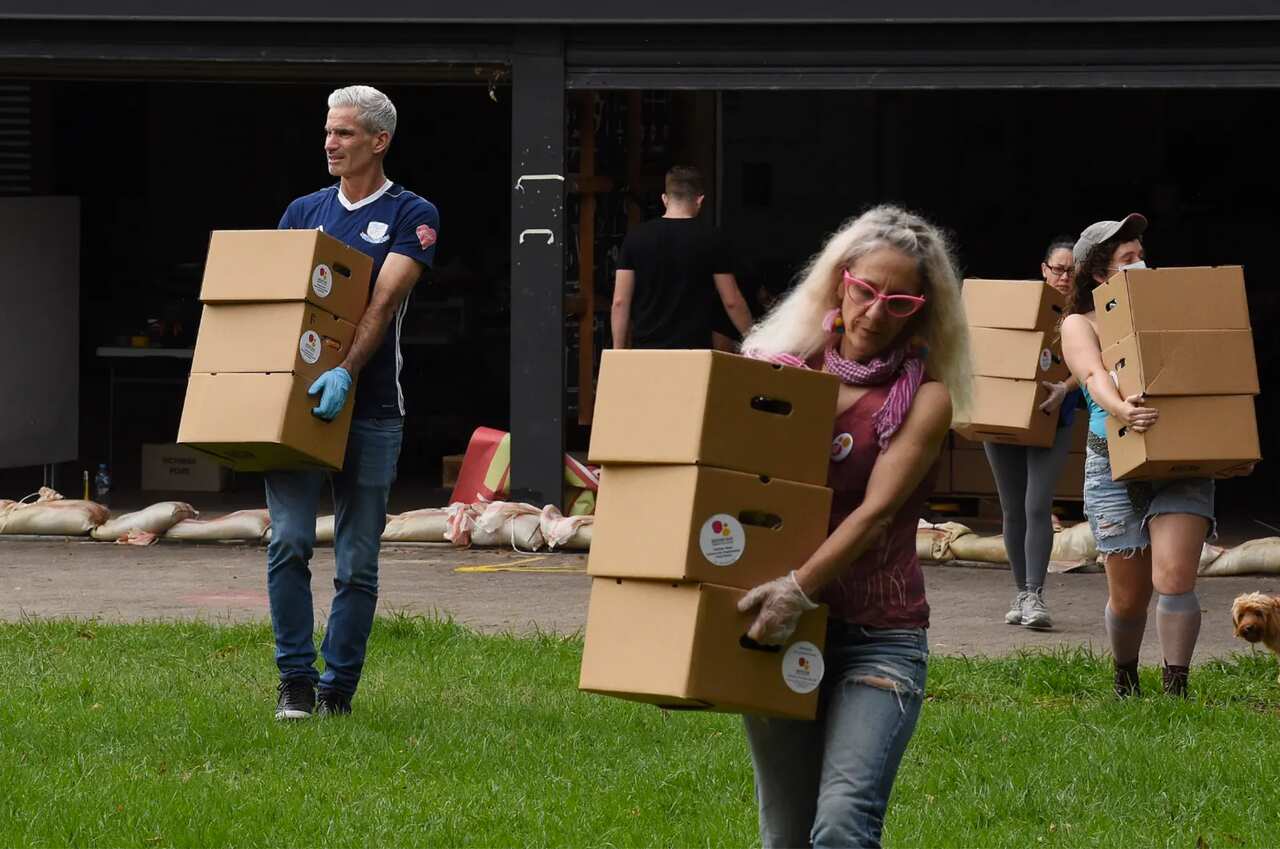 Craig Foster with Rosanna Barbero
