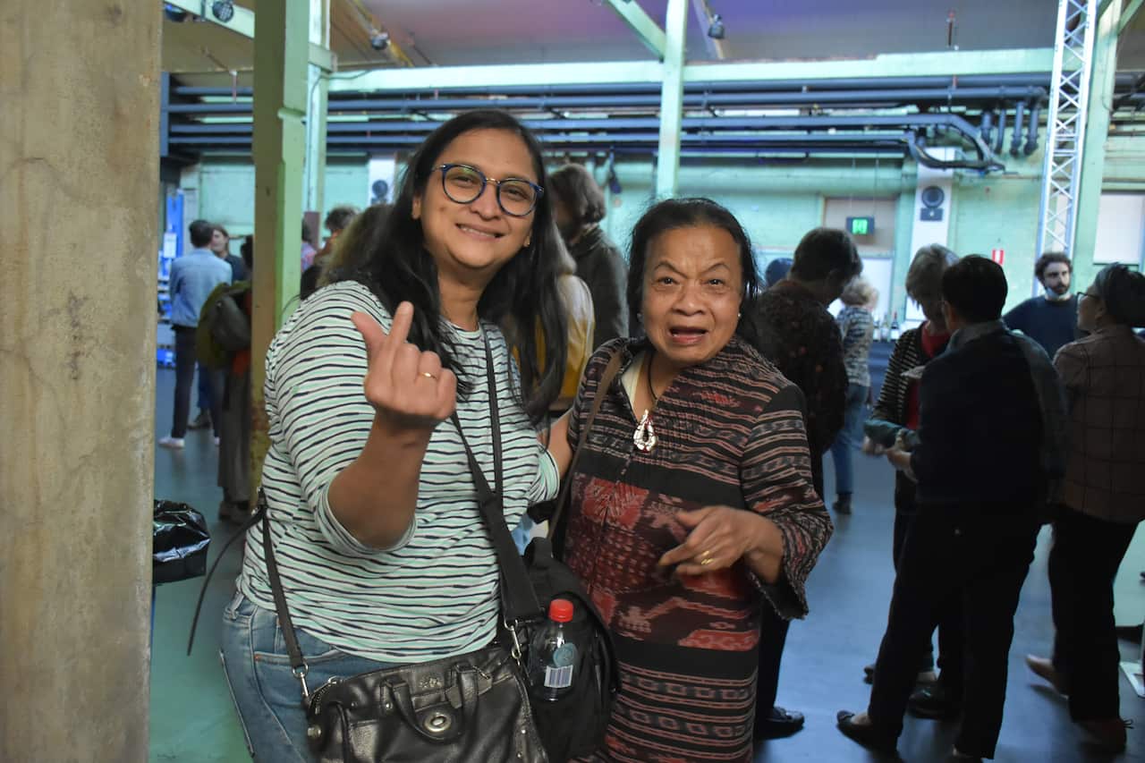 Diana Pratiwi (left) is President of the Victorian chapter of the Indonesian Diaspora Network (IDN). 