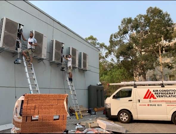 Samir Al-Mansuri, owner of U R air conditioning company in Sydney