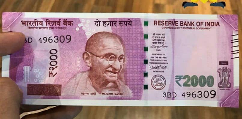 Rs 2000 Indian currency