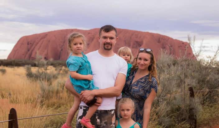 Alena Yusupova, Russian family from Sydney