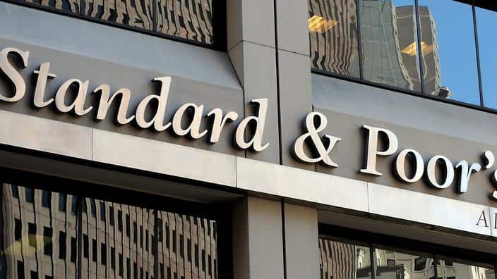  A file pihotograph shows a view of the offices of Standard & Poor's in New York (AAP) 