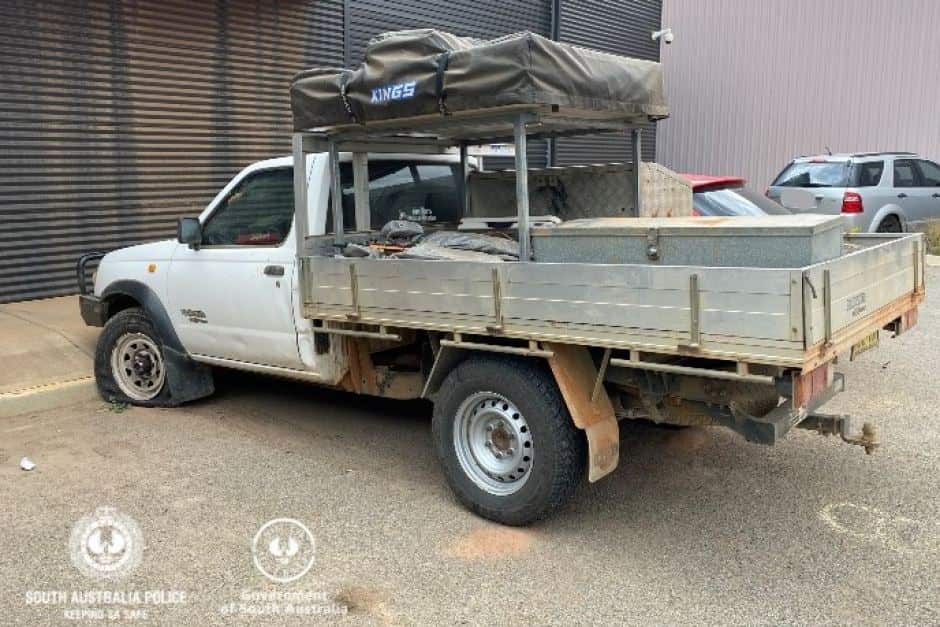 南澳警方截停的貨車