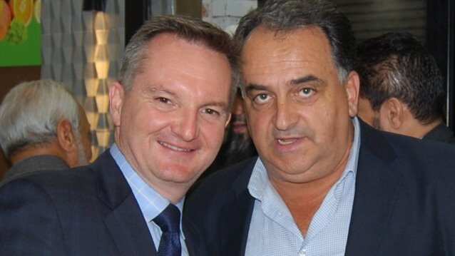 MP Chriss Bowen i Safet Alispahić, predsjednik AUBHA