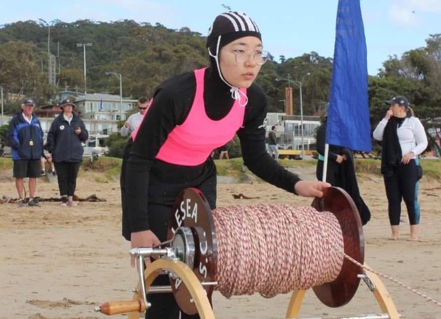 It was a difficult decision for Sahar Ehsani to become a lifesaver because she didn’t want to “compromise” her hijab.