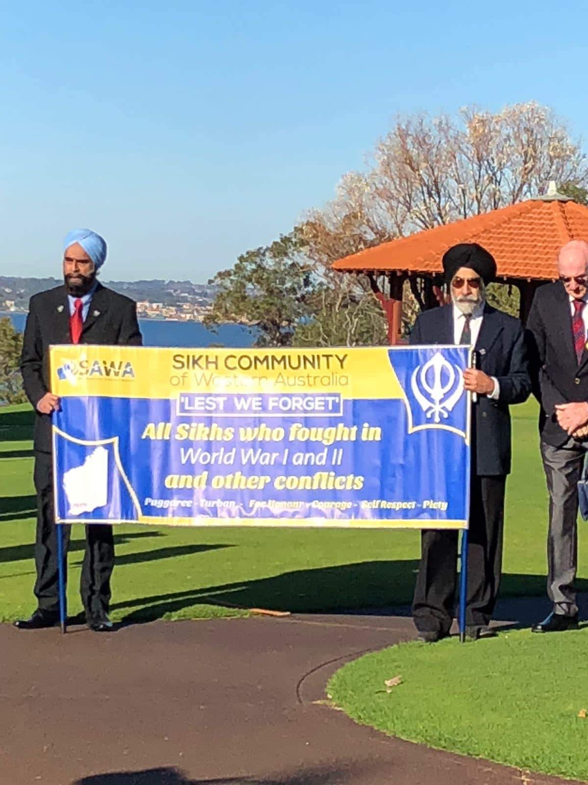 Memorial service to two fallen Indian Anzacs held in Perth
