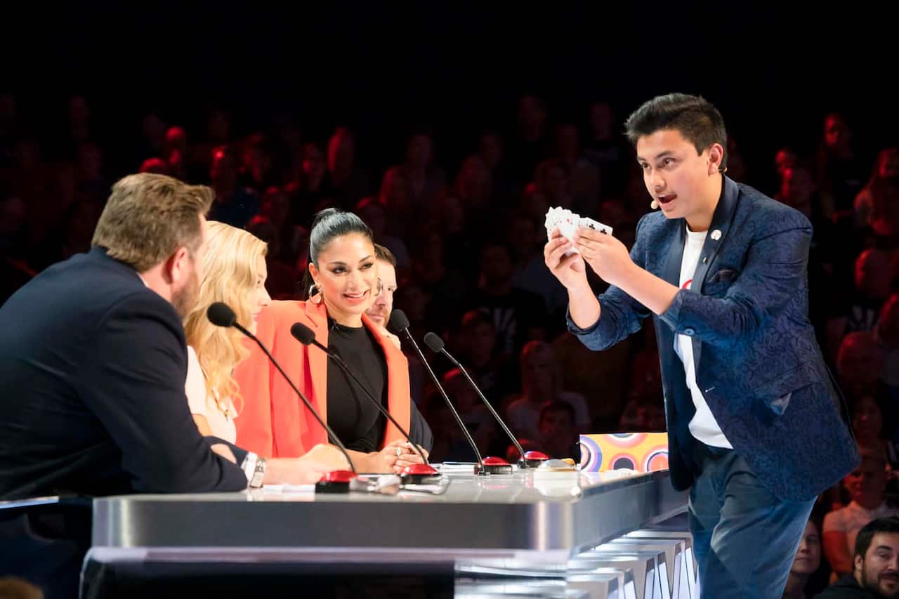 Saksham Sharma on 'Australia Got Talent' show