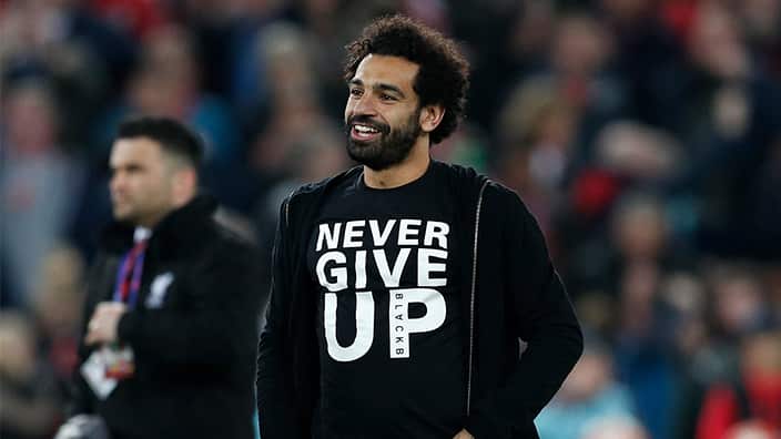 Liverpool forward Mo Salah did not play due to head injury
