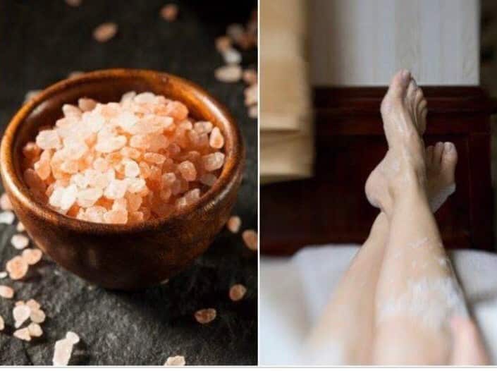 Himalayan salt bath