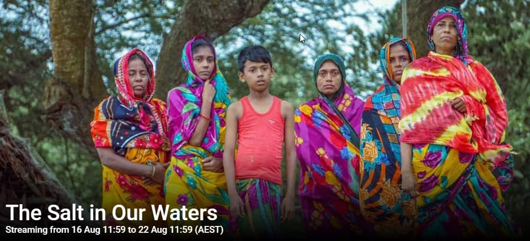 Bangladeshi movie 'The Salt in Our waters' is one of the entry in Subcontinent section. 