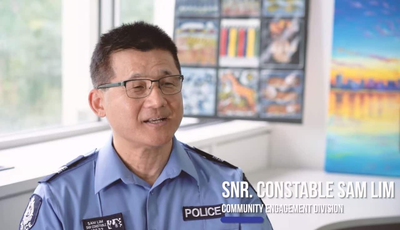 WA Police officer Sam Lim has taken out top WA Police excellence award.