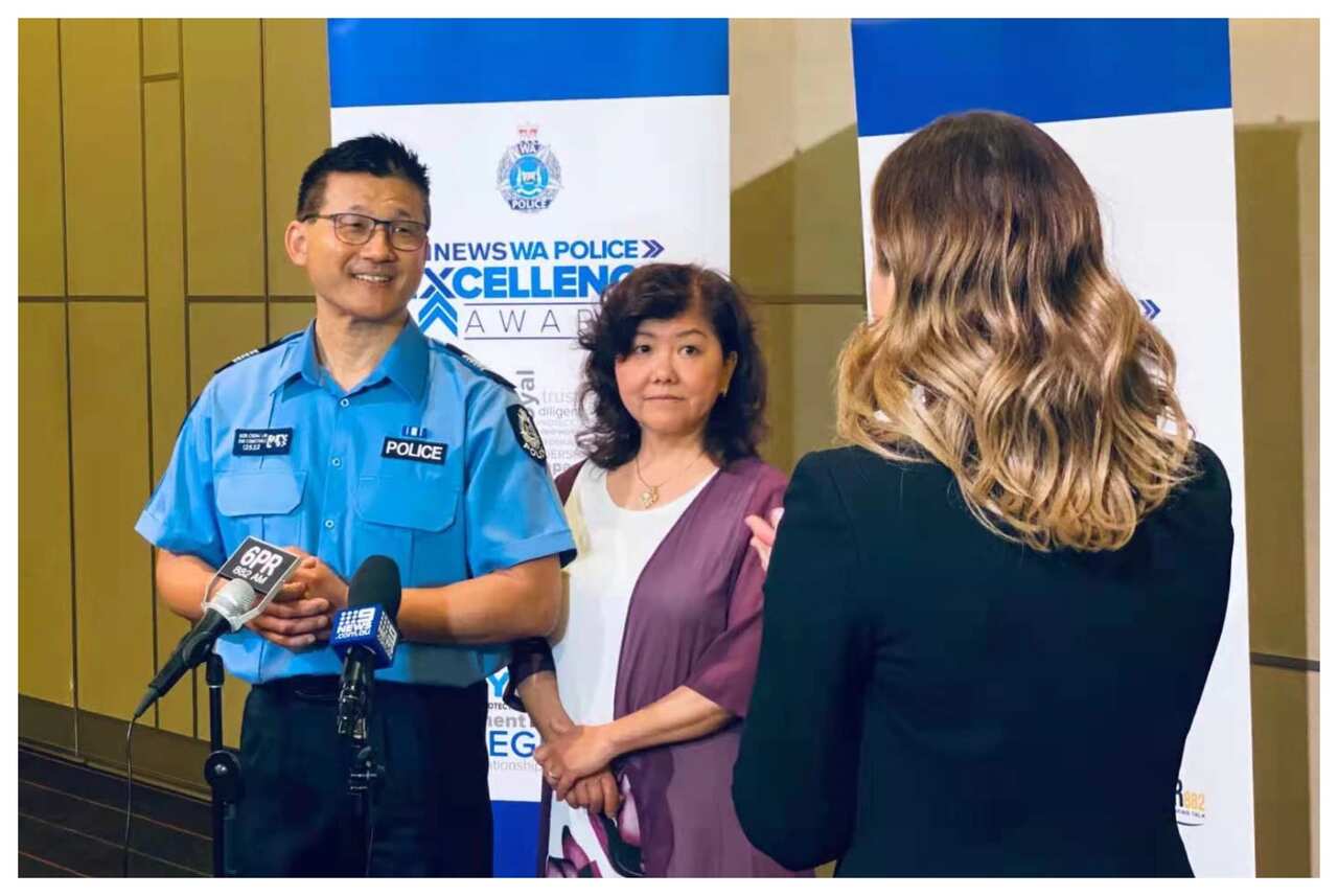 คุณแซม ลิม เป็นตำรวจในเวสเทิร์นออสเตรเลีย มานาน 14 ปี