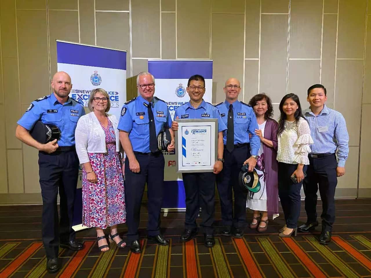WA Police officer Sam Lim has taken out top WA Police excellence award