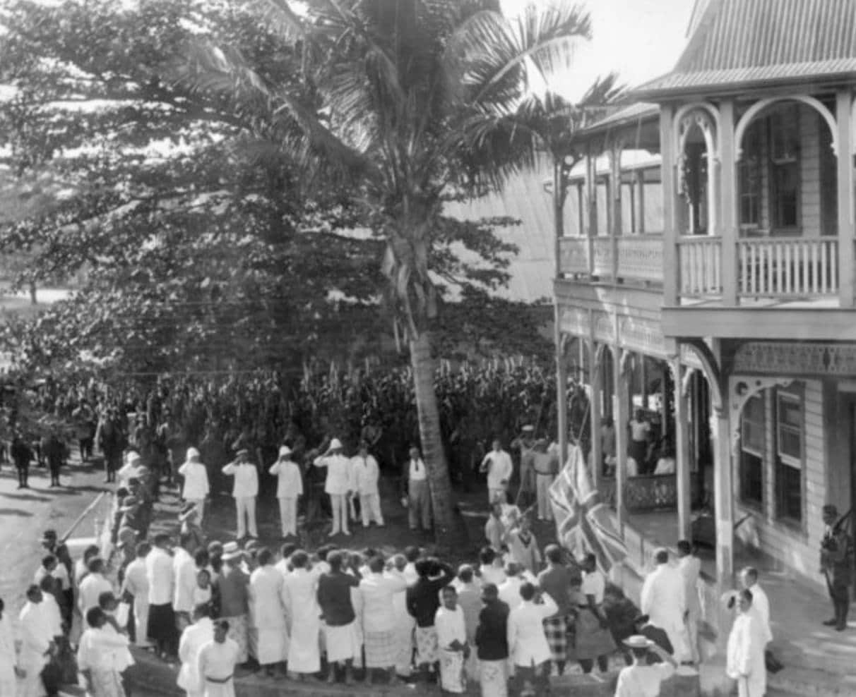 German Courthouse in Samoa