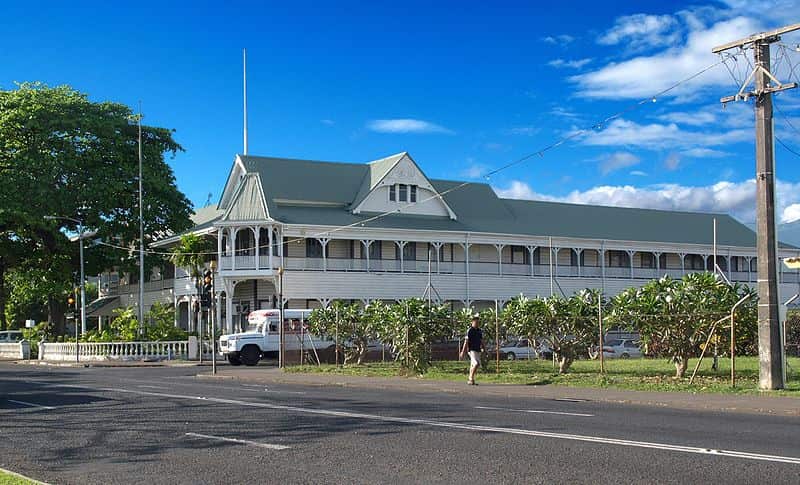 German Courthouse in Samoa