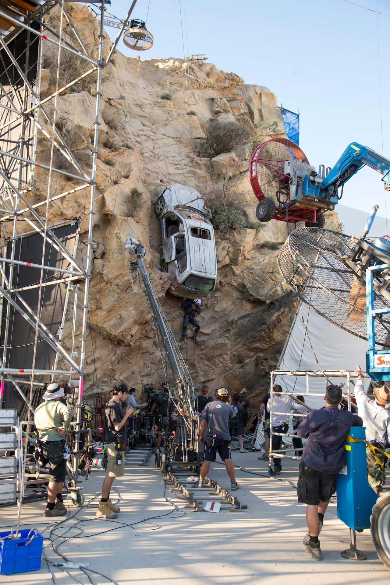 Il dietro le quinte del film del 2015 San Andreas, con Dwayne Johnson