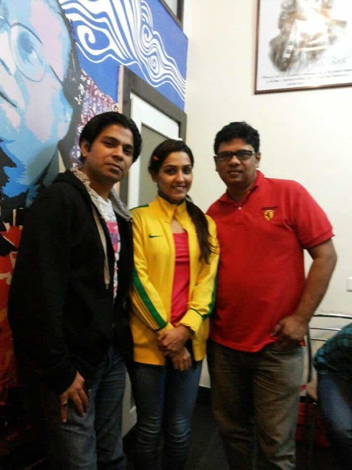 With Ankit Tiwari and Neeti Mohan