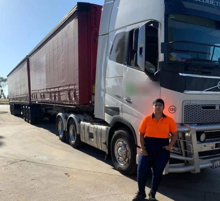 Sandeep Kaur drives to various interstate routes starting from Brisbane to other big cities including Sydney, Melbourne, and Adelaide.