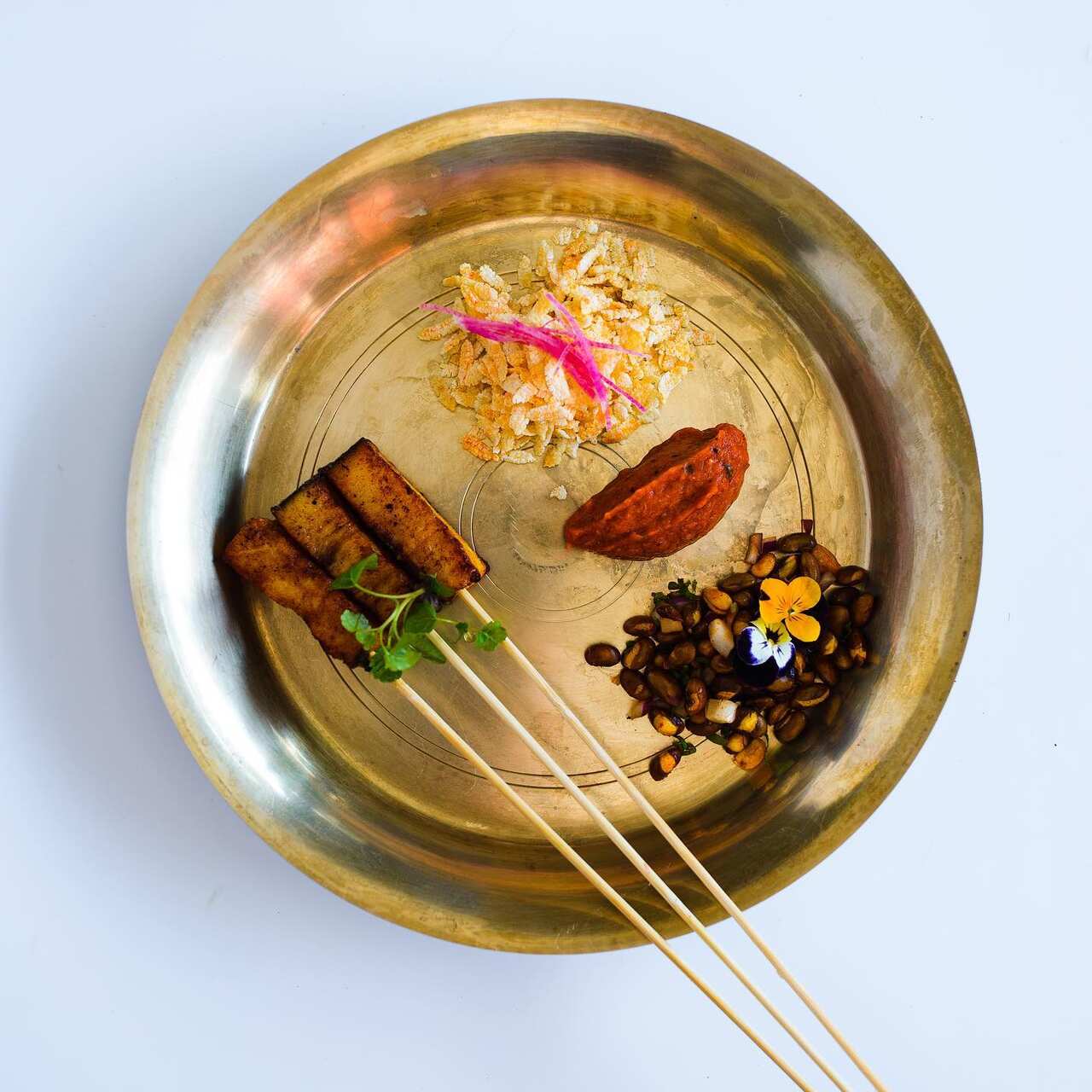 Food made by chef santosh shah